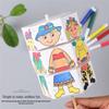 Children's Handicraft DIY Dress-up & Watercolor Painting Kit