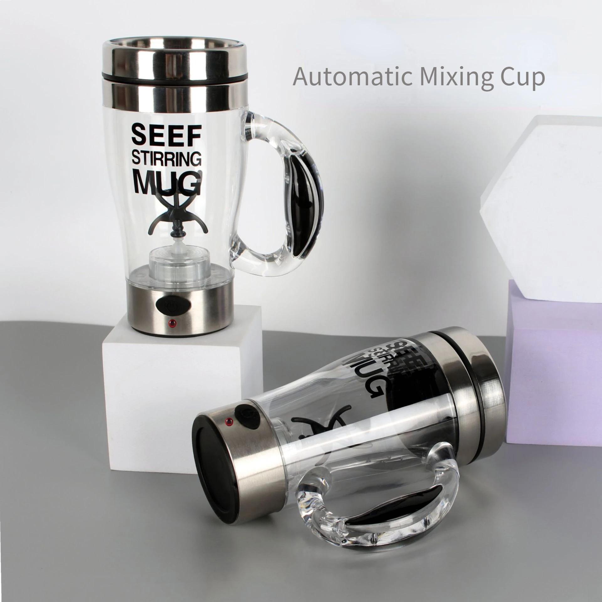 

Новая чашка для перемешивания Автоматическая чашка для перемешивания Двойная цветная ручка с крышкой Чашка для перемешивания Dendrobium Milk Powder Protein Powder прозрачный