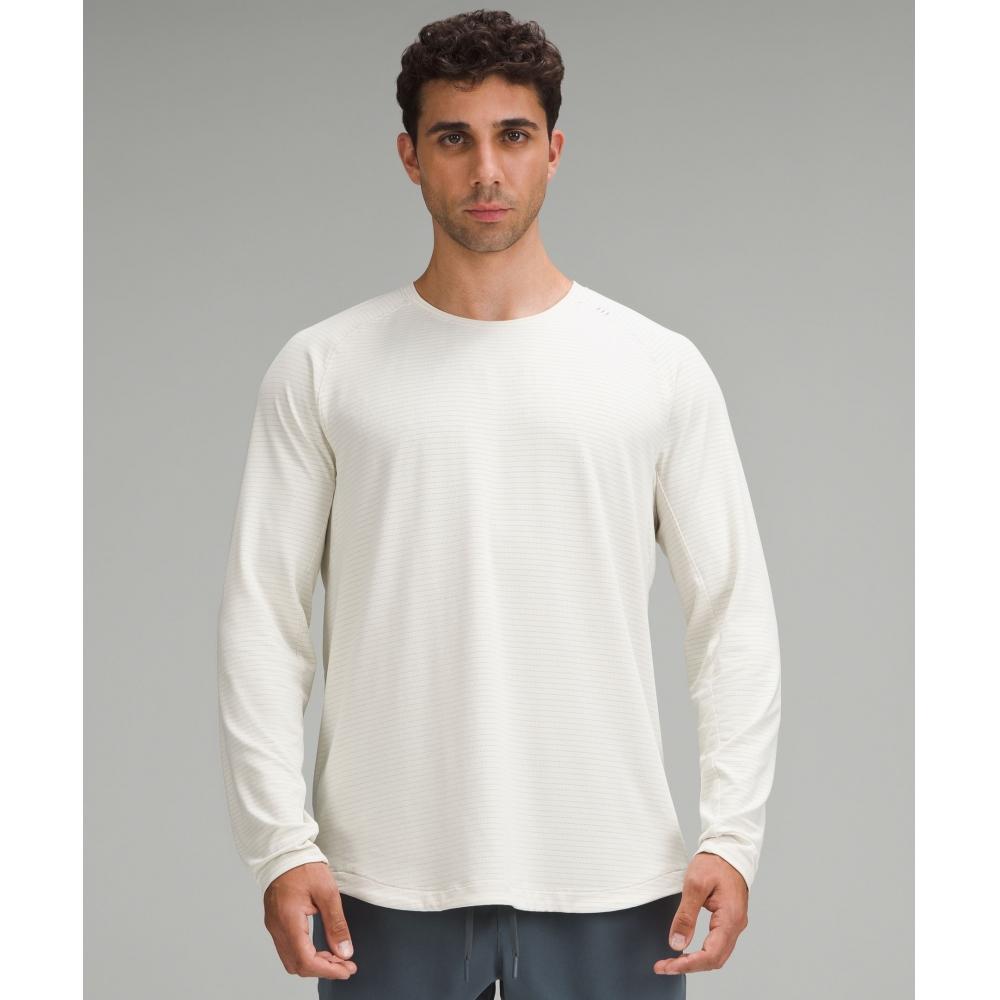 

Lululemon Рубашка с длинным рукавом License To Train, цвет «Bone» L