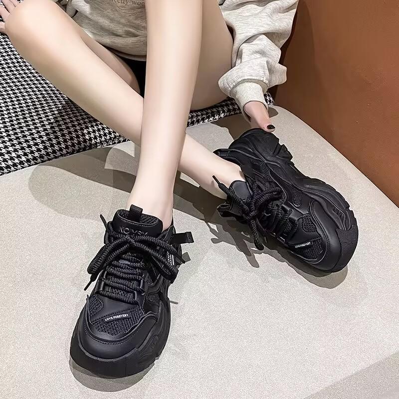 Height-increasing Platform Dad Shoes Women's Summer New Autumn Women's Shoes Sports Shoes Women's Casual and Lightweight
