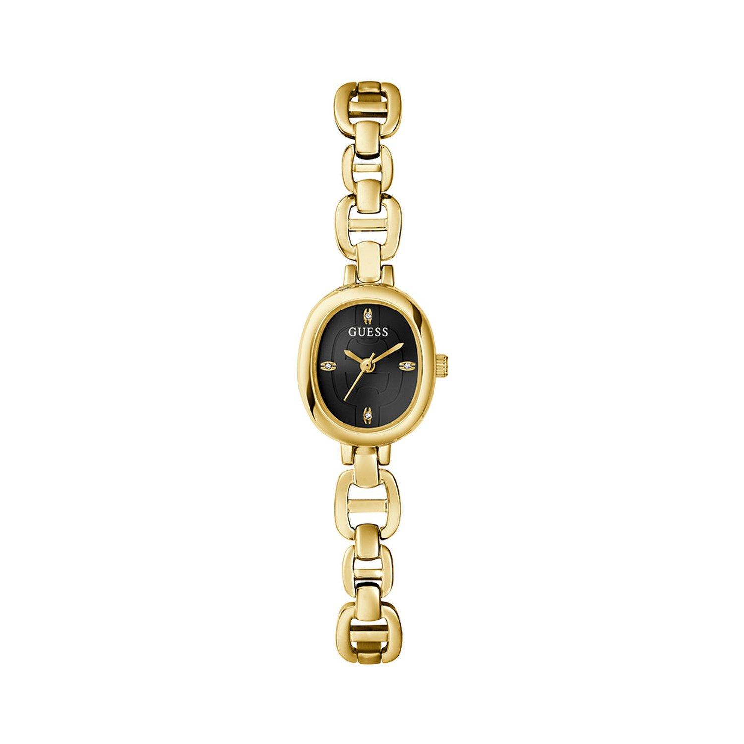 [GUESS] Gold Black Vivian (GW0982L2) Women s Watch