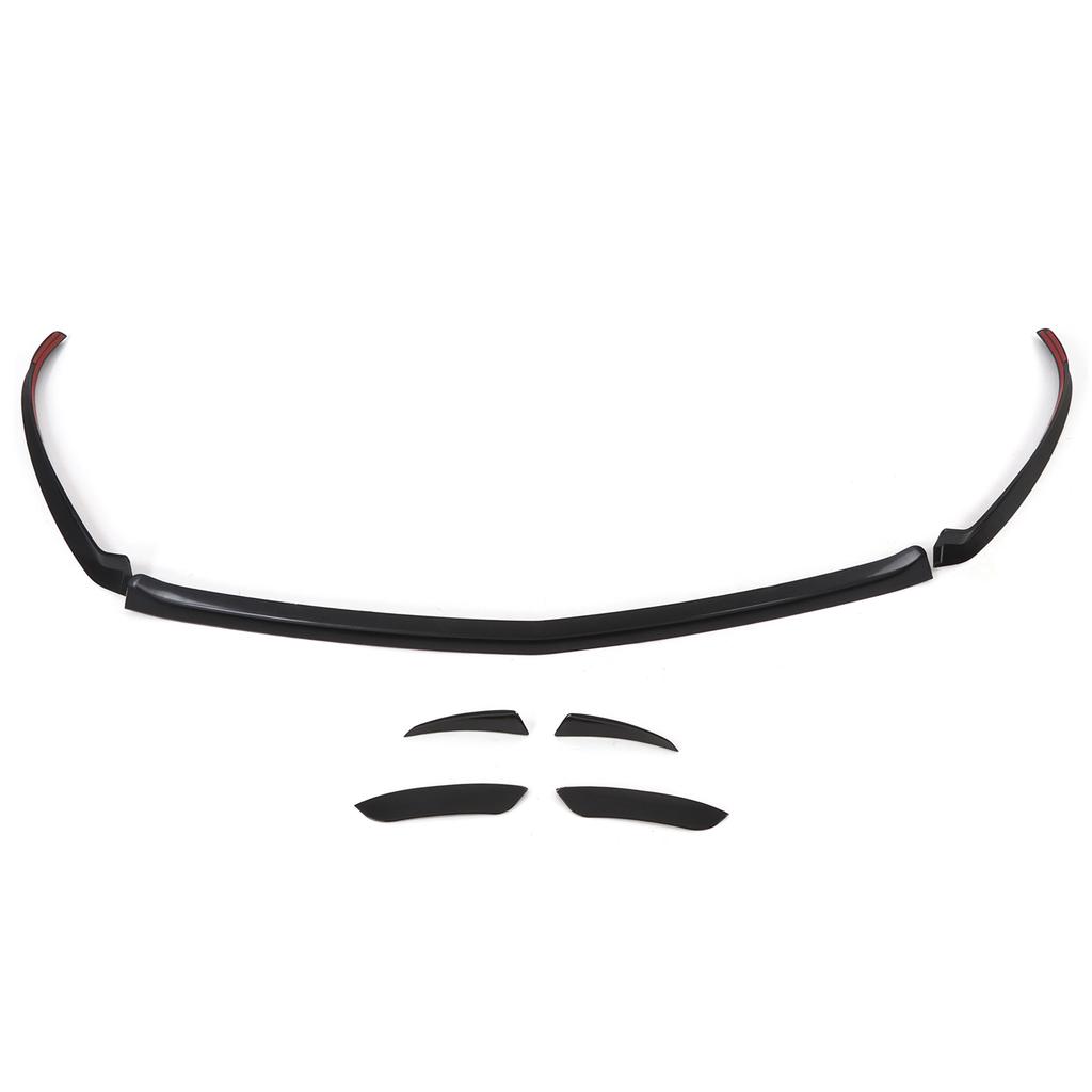 7pcs Car Front Bumper Air Vent Lip Spoiler Cover Trim ABS Replacement for Mercedes A Class W177 AMG Line 2018+