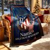 Individualizuotas su vardu Atletico Madrid spaudinio pledas, namų dekoras, miegamasis, sofa, stovyklavimas, svetainės sofa, dovanos gimtadieniui, Kalėdoms