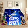 Astro Bot Flannel Blanket Throw Blanket Soft Warm Sofa Bed Camping home Decor Unique Christmas Gift C9261084