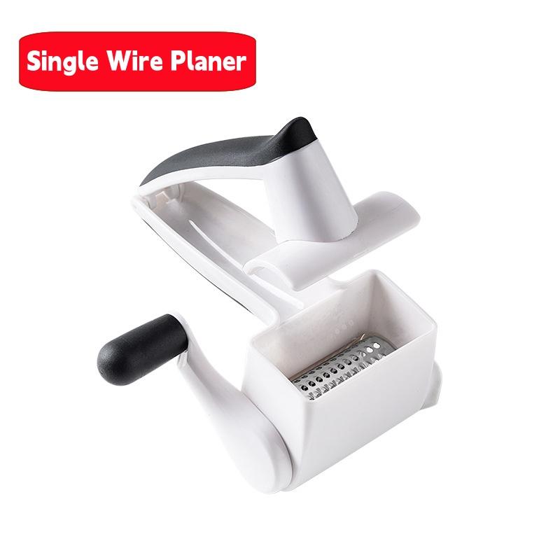 Hand Cranked Rotating Cheese Slicer,Creative Cheese Grater,Multifunctional Kitchen Cheese Shredder,Stainless Steel Cheese Grater