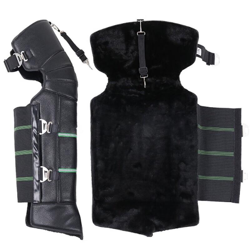 Haolebao Motorcycle Waterproof & Warm PU Knee Protectors