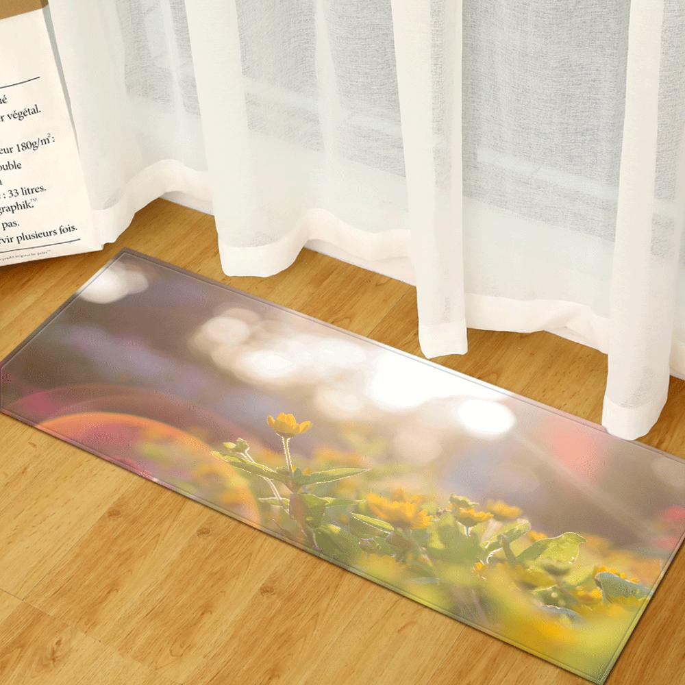 Scenic Sand Wardrobe Shoe Cabinet Long Floor Mat