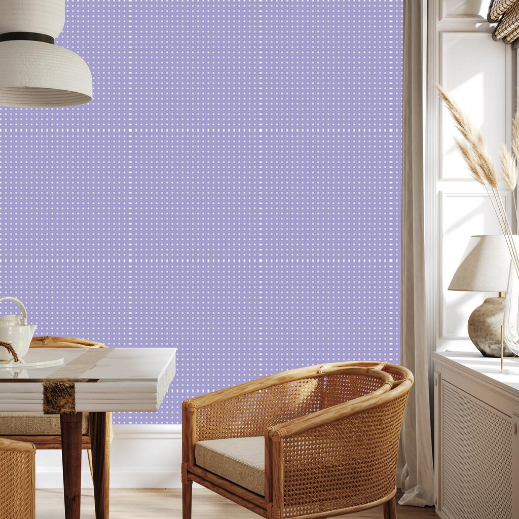 Blue Dots Wallpaper, Blue Background for Living Room and Bedroom 50x1000