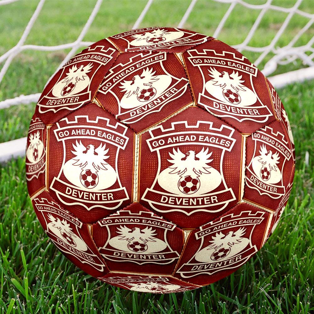 Go Ahead Eagles Print Size 5 Soccer Ball, Standard Match Football for Sports Game and Team Practice, Ideal Gift for Soccer Fans