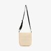 Afternoon Tea Living JG05 Quilted Square Shoulder Bag, Off-White [Large Capacity, Water-Repellent] Lightweight Tote Bag, Perfect for Commuting