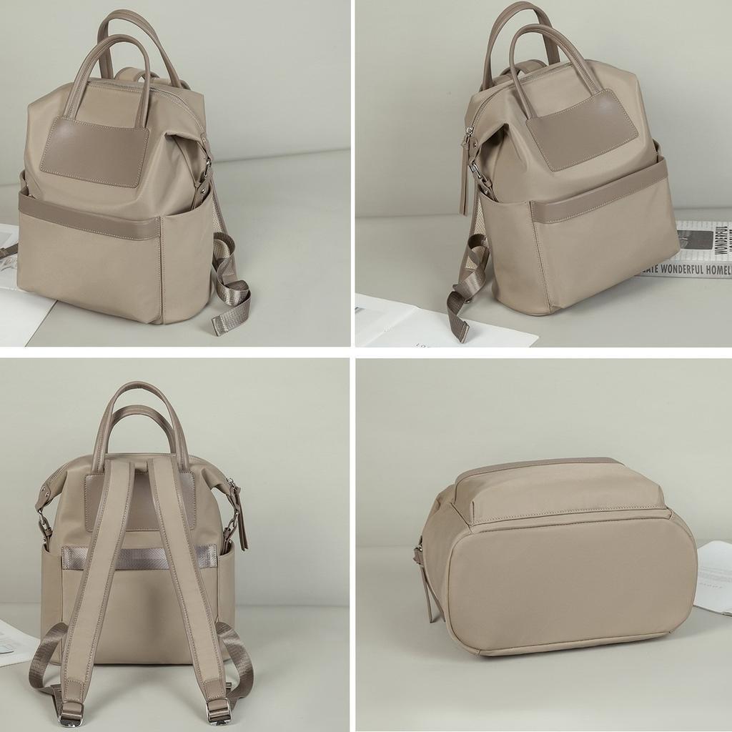 Korean Style Women's Oxford Cloth Backpack with Large Capacity and Light Weight