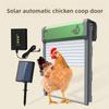 Auto Chicken Coop Door Opener 4 Modes Light Sense Timer Remote Manual Waterproof Rolling Shutter Door Farm Pet Supplie