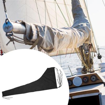 Mainsail Boom Cover 210D Oxford Cloth Windproof Heavy Duty Easy Clean PU Coated Weather Resistant