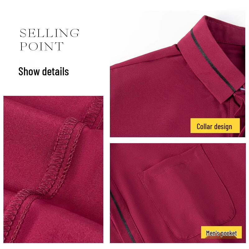 Service Staff Vest & Shirt Uniform Set