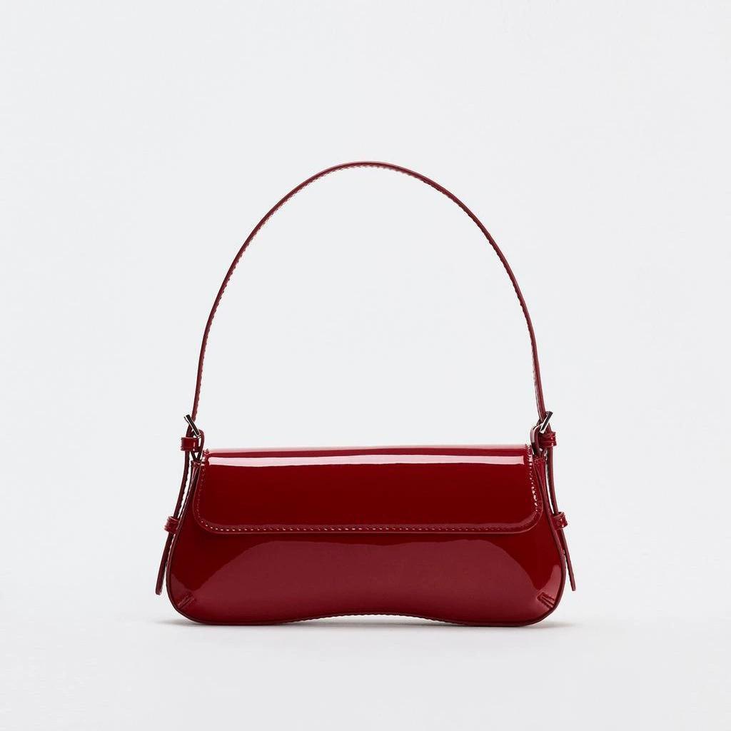 

Fashion Designer Underarm Bag Luxury Pu Leather Women Shoulder Bags for Women Vantage Handbags and Purses Female Clutch 12x22x3.5cm