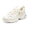 Skechers DLites 1.0 Trendy Comfort Thick Sole Low Top Casual Shoes Women Sneaker Off-White 896242-OFWT