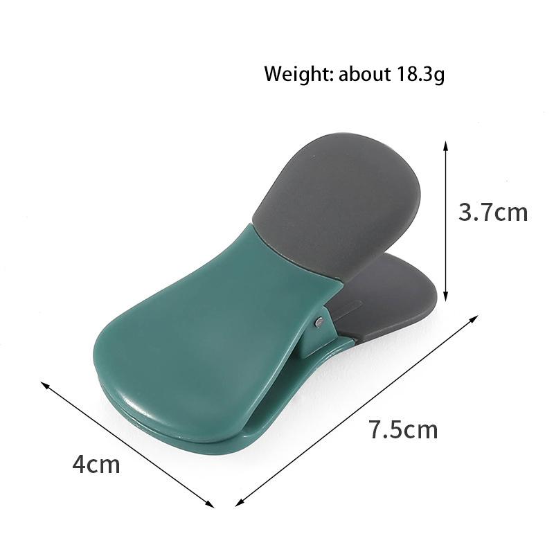 Kitchen Magnet Clip Multifunctional Refrigerator Blackboard Plastic Clip Non-Slip Food Sealing Clipmessage Magnet Magnet Tools