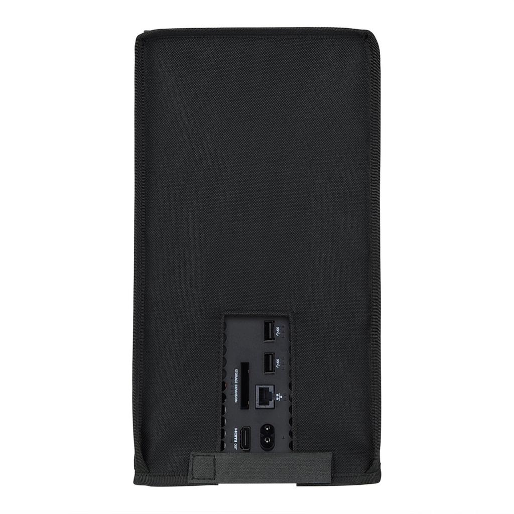 PlayVital Nylon Dust Cover for Xbox Series X Console Soft and Clean Lined Dust Waterproof Cover Sleeve for Xbox Series X Console (Vertical Type),