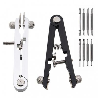 V-shaped Steel Watch Repair Tool, Practical Spring Bar Link Pins Remover for Watch Strap Disassembly and Replacement Work