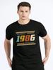 Lustiges Vintage 1986 T-Shirt Sommerstil Grafik Baumwolle T-Shirt Streetwear Geburtstagsgeschenke T-Shirt Unisex Kleidung Übergroß