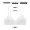 Zhiqu Seamless Triangle Cup Japanese Summer Bra for Small Chests, No Steel Ring