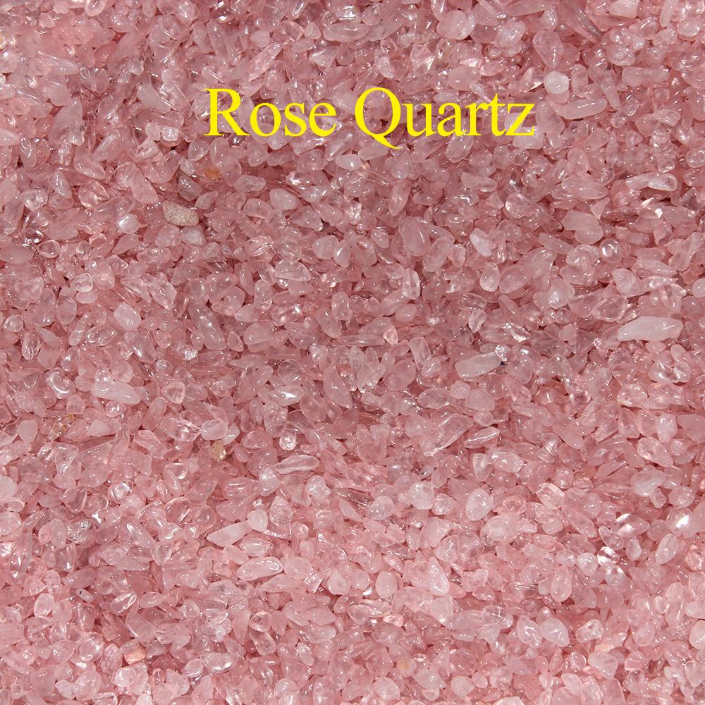 300g/Pack, Natural Donghai Crystal Chips Raw Stones for Good Luck, Meditation, Aquarium Gravel, Zen Decor, Terrarium, Positive Energy & Home Purifying
