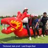 Huga Inflatable Dry Land Dragon Boat Caterpillar Race