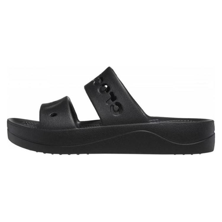 (WMNS) Crocs Baya Platform Sandals Black Women s 208188-001 EU 34-35