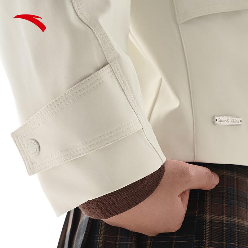 Anta Women's Short Padded Lapel Cleanfit Jacket