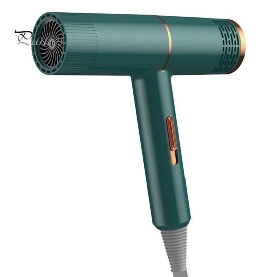 

Бытовой фен с мощным синим светом мощностью 800 Вт, уход за волосами с отрицательными ионами, фен для женщин и мужчин, фен для бесшумных и быстросохнущих волос (UK Plug) UK Plug зелёный