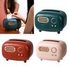 Antique Radio Tissue Box Paper Dispenser Napkin Storage Box Napkin Holder for