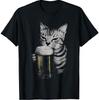 Cat Beer Y2k Vintage 90s Shirt, Funny Cats Meme T-shirt