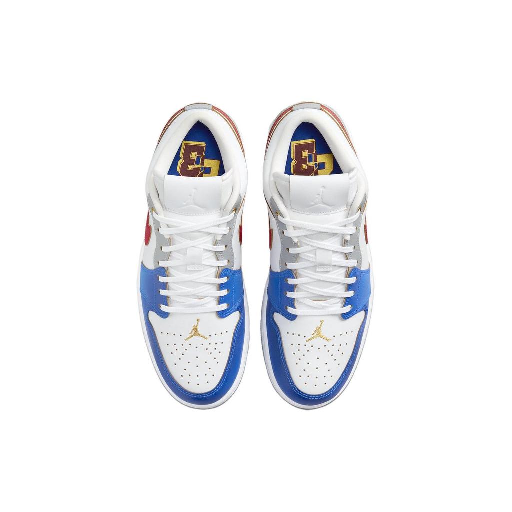 Air Jordan 1 Low SE Philippines Men Sneakers White Game-Royal Ice-Blue FN8901-164