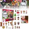 Christmas Countdown Blind Box Cute Acrylic Ornament Home Holiday Xmas Blind Box