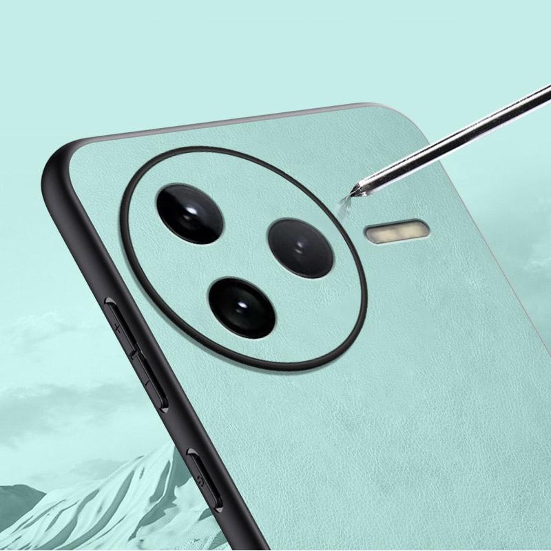 For POCO F7 Ultra Cases Splicing PU Leather Phone Case For POCO F7 Pro F7 Ultra Shockproof Matte Bumper Soft Frame Cover