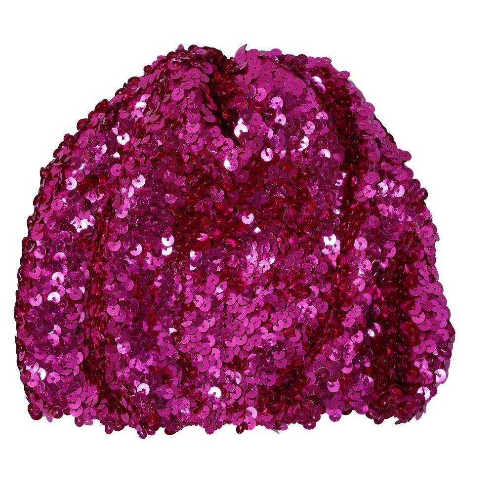 Sparkly Sequin Sequin Beanie Hat Shiny Finish Glitter Beanie Hat Popular Knit Beanie Hat For Women