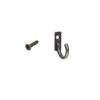 50 Pcs Zinc Zinc Zinc Alloy Vintage Hooks Curved Buckle Clasp Hook Antique Hook Hanger  Clothes