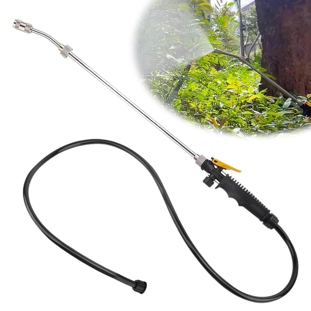 72cm High Pressure Water Gun Metal Water Gun Garden Washer Hose Wand Nozzle Sprayer Watering Spray Sprinkler Cleaning Tool