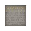 Thoughts of You Memorial Square Plaque - Someone Special