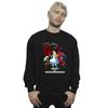 Disney Mens Alice In Wonderland Flowers Sweatshirt