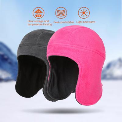 Winter Sports Hat Windproof Ear Protection Thick Warm Cold Resistant Unisex Outdoor Skiing Skating Adult Hat