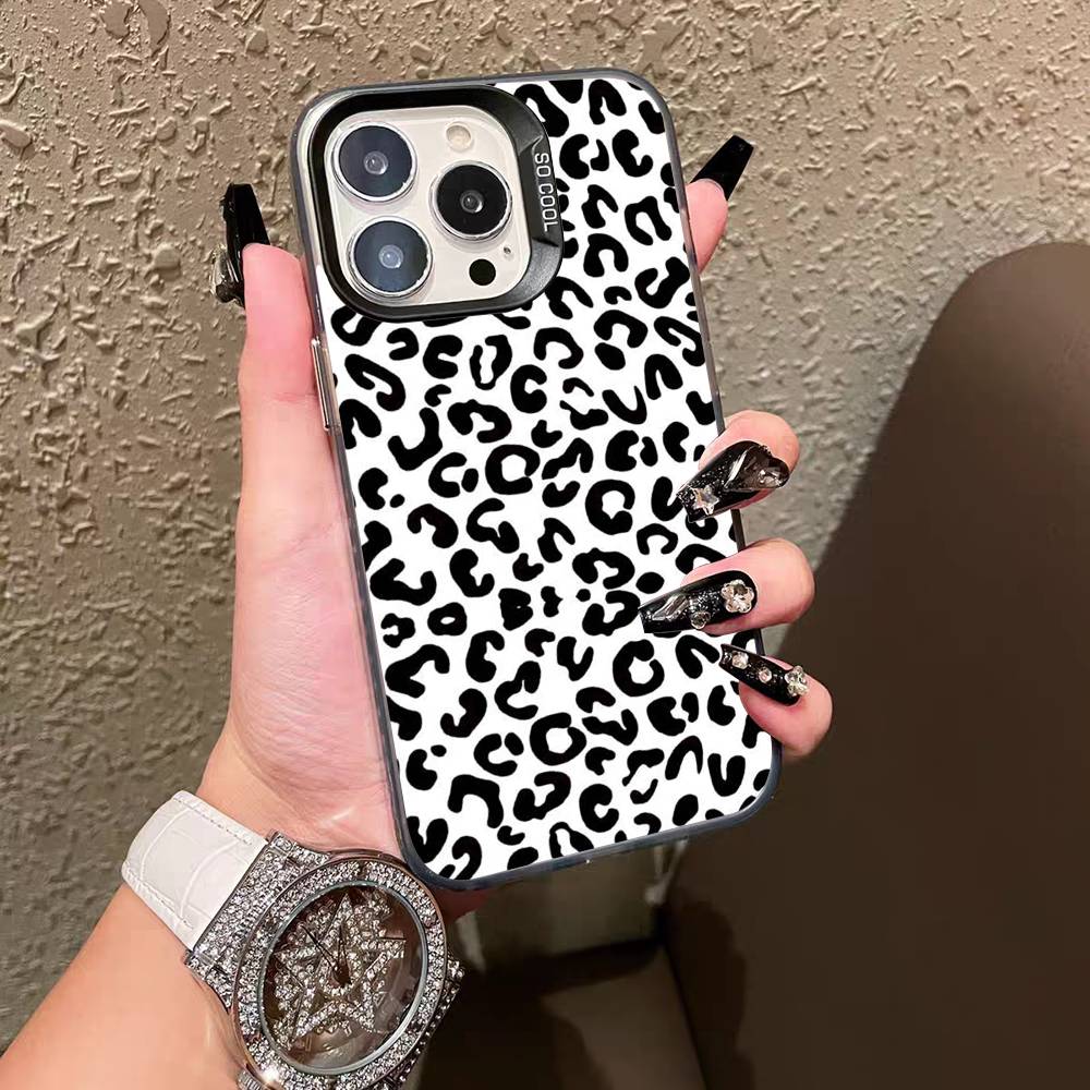 Sexy Leopard Print Phone Case For IPhone 17 16 15 14 13 12 Mini 11 8 7 Pro Max Plus Colorful Phone Case