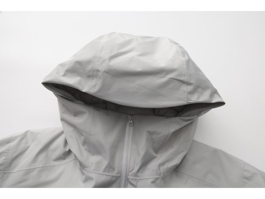Bird's House Solano Windproof & Waterproof Hooded Down Jacket, Fully Sealed Three-Layer Design, Unisex Outdoor Wear.