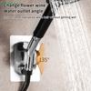 Handheld Showerhead Angle Adjuster Connections Shower Arm Extension Angle 135° Elbow Shower Angle Adjustment Connector