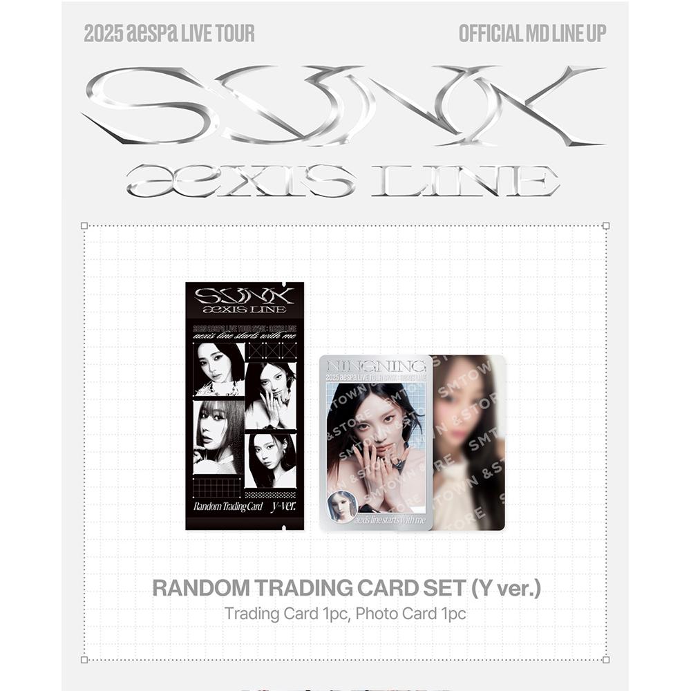 aespa Random Trading Card Set Y ver.(SYNK : aeXIS LINE)