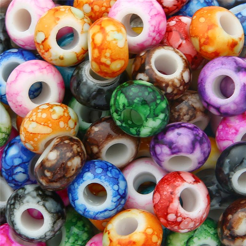 

Акриловые цветы и жемчужные бусины-семена - аксессуары для рукоделия для изготовления серег и браслетов.