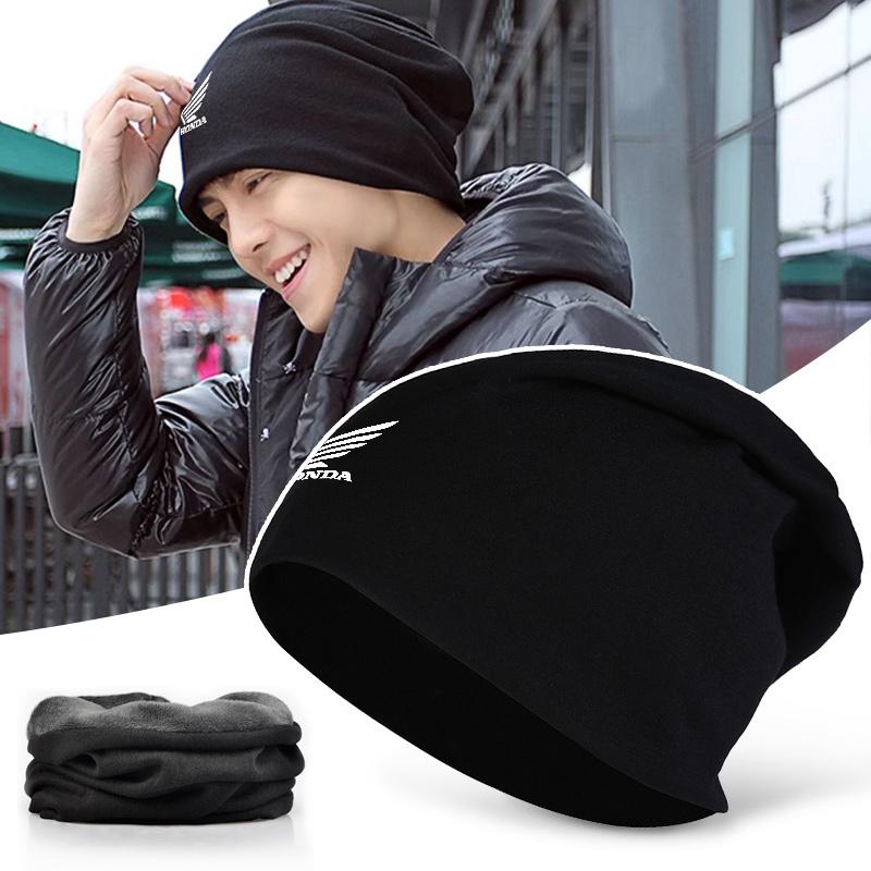 Winter Warm Cap Hip-hop Thicken Skullcap Casual Beanie Hat Women Men For Honda CB400CB650FCBF CBR25ORR CRF SH3O0 NC75O HONDAOW3