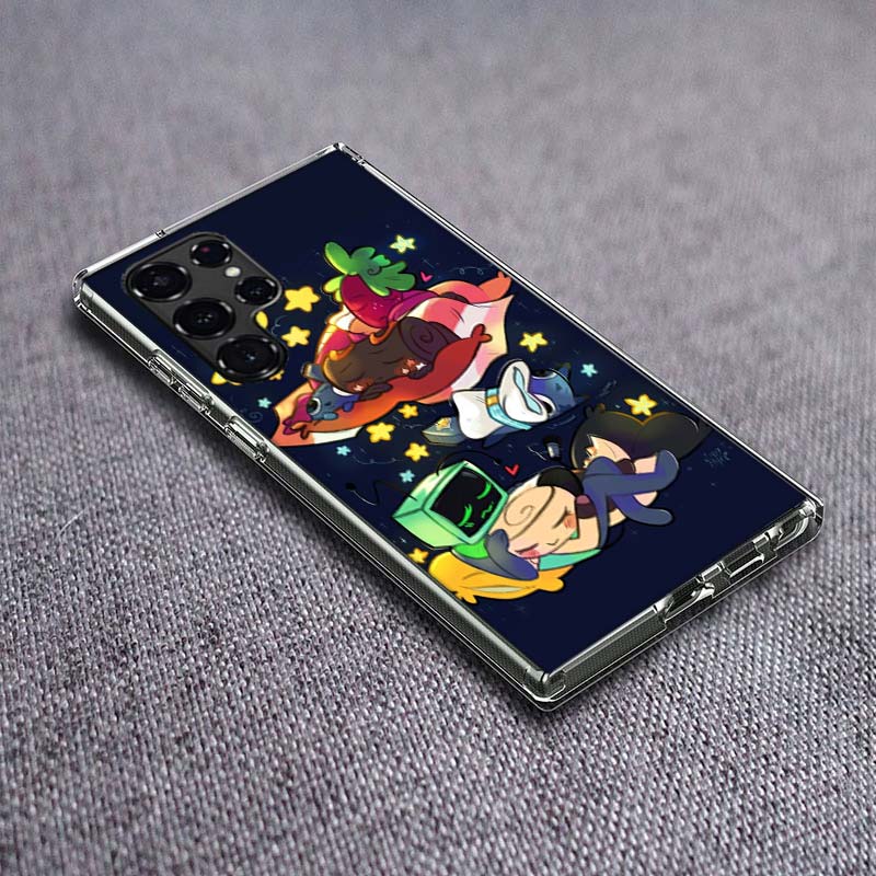 

Чехол для телефона Game Dandys World для Samsung Galaxy S24 S23 S21 S20 FE S22 S26 Ultra S25 Edge S10 Plus Прозрачный ТПУ Чехол Оболочка Co Samsung S21 Plus