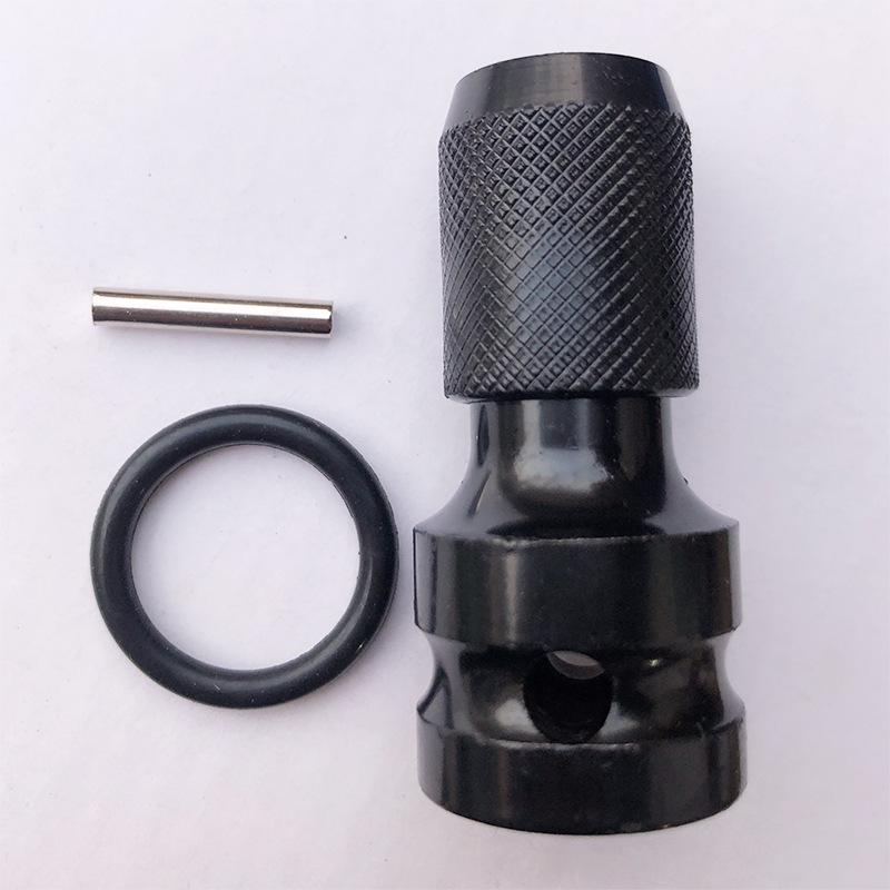Telescopic Spring Sleeve Electric Wrench Air Joint Hex Socket Bit Adapter 1/2 to 1/4