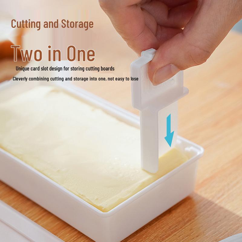 Japanese Butter and Cheese Storage Box with Lid